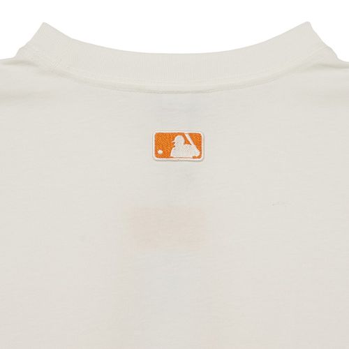 Áo Phông MLB Cube Clipping Monogram Overfit New York Yankees Tshirt 3ATSM0333-50CRS Màu Trắng Size S-2