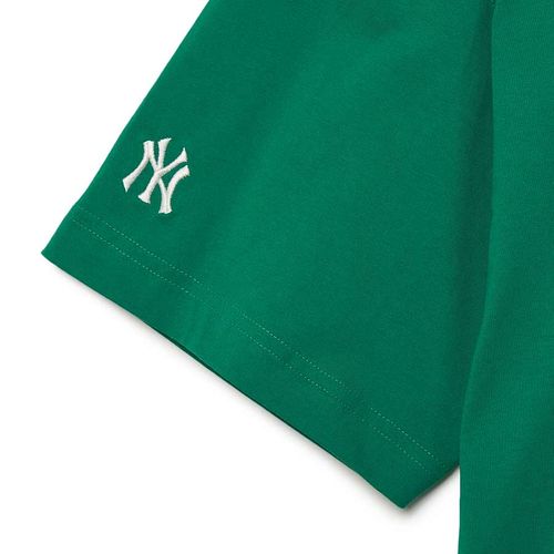 Áo Phông MLB Varsity Overfit New York Yankees Tshirt 3ATSV0233-50GNP Màu Xanh Green-1