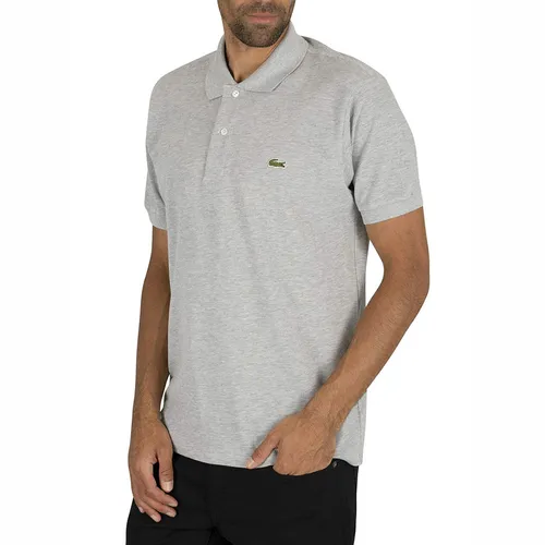 Áo PoLo Lacoste Classic Fit L1264 7ZG Màu Xám Trắng Size L