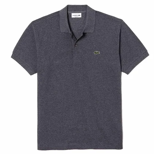 Thời trang Xám Áo Polo 100% Cotton - Áo Polo Lacoste Clasicc Fit L1264 E8G Màu Xám Size S - Vua Hàng Hiệu