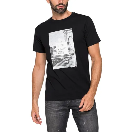Áo Thun Carrera Jeans 801B0045A_M84 Màu Đen Size M