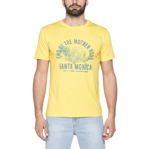 Áo Thun Carrera Jeans 801M0047A_D48 Màu Vàng Size M - Thời trang - Vua Hàng Hiệu