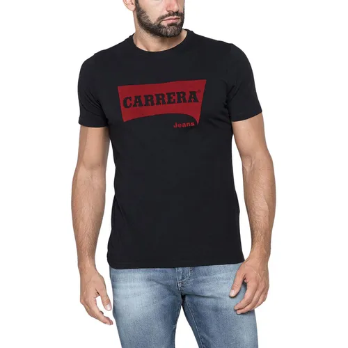 Áo Thun Carrera Jeans 801P0047A_898 Màu Đen Size M - Thời trang - Vua Hàng Hiệu