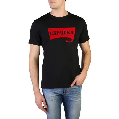 Áo Thun Carrera Jeans  801P_0047A_898-S Màu Đen Size S