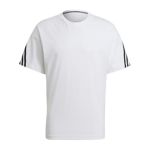 Áo Thun Nam 3 Sọc Adidas Sportswear Tshirt Màu Trắng