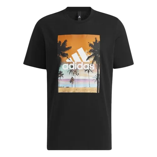 Áo Thun Nam Adidas T-Shirt Short Sleeve GFX Photo HA3643 CZ973 Màu Đen Size L