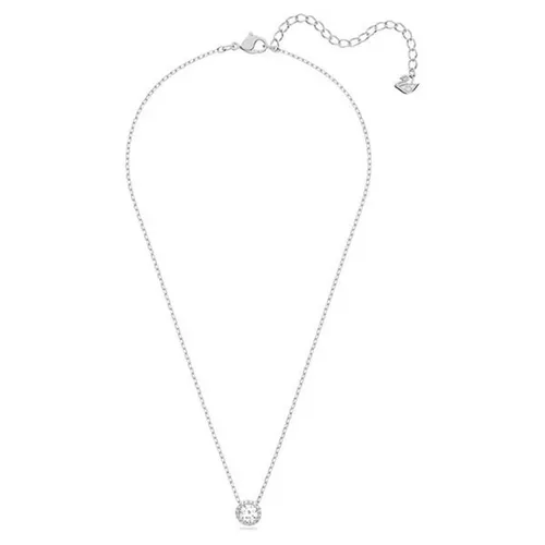 Mua Dây Chuyền Swarovski Angelic Pendant Round Cut, White, Rhodium ...