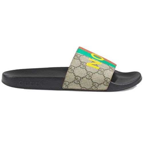 Dép Gucci Print Slide Sandals Not Fake Phối Màu Size 39-2