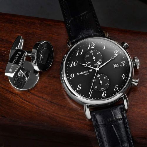 Đồng Hồ Nam Thomas Earnshaw Grand Legacy Men's Watch ES-8089-01 Màu Đen-1