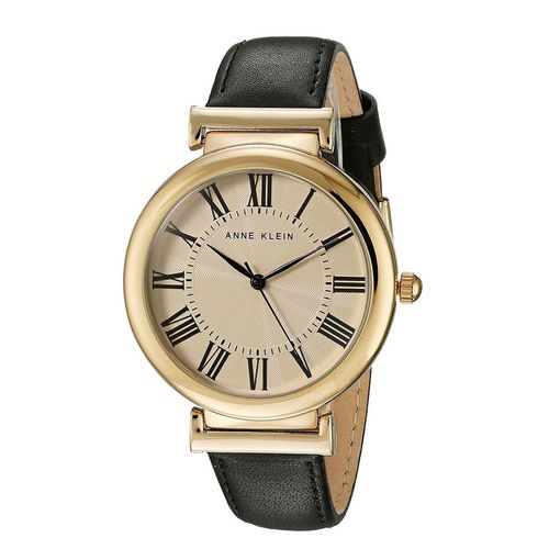 Đồng Hồ Nữ Anne Klein Quartz Watch AK/2136CRBK Màu Đen