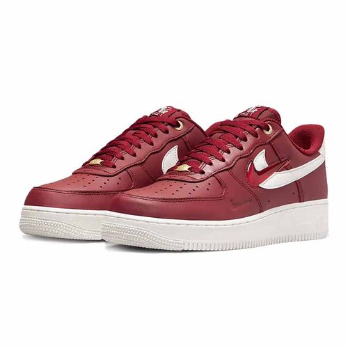 Giày Thể Thao Nike Air Force 1 07 40th Join Forces DQ7664-600 Màu Đỏ Mận Size 38