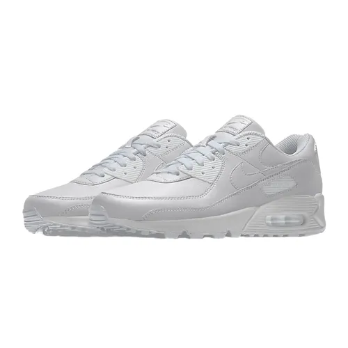 Giày Thể Thao Nike Air Max 90 By You Custom Women's Shoes DO7431-900 Màu Trắng Xám Size 40.5