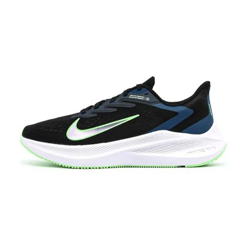 Giày Thể Thao Nike Zoom Winflo 7 Black Vapor Green CJ0291-004 Màu Đen Xanh Size 44
