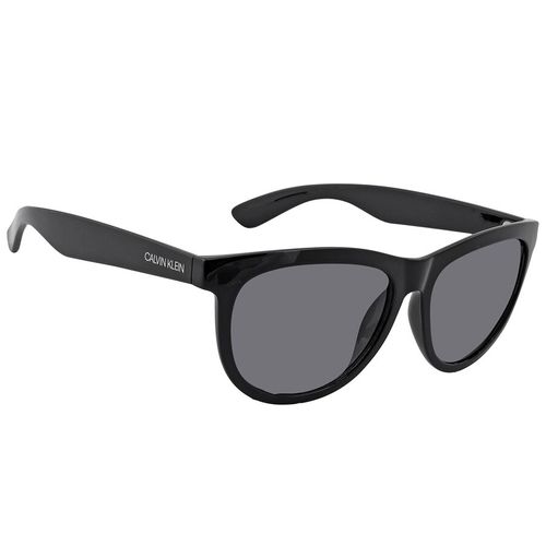 Kính Mát Calvin Klein Men's Sunglasses Grey Oval CK19567S 001 56 Màu Xám Đen-2