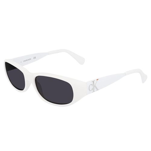 Kính Mát Calvin Klein Unisex Sunglasses CK21516S-104 Màu Trắng Xám