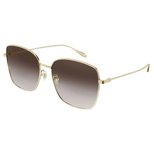 Kính Mát Gucci GG1030 Square Sunglasses Màu Nâu Vàng