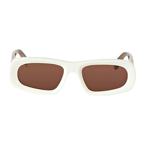 Kính Mát Off-White AF Austin OERI065 0164 Sunglasses Màu Trắng Nâu-1