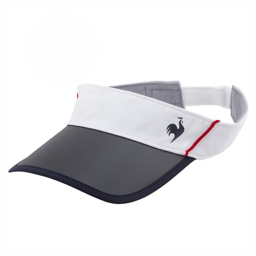 Mũ Le Coq Sportif Tennis Sun Protection Running Training Cap Hat QTCTJC12 Màu Xám Trắng Đen