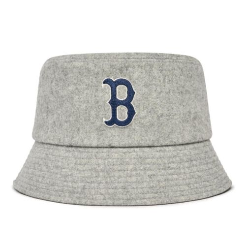 Mũ MLB Bucket Wool Bucket Hat Boston Red Sox 3AHTW0126-43MGD Màu Ghi Xám