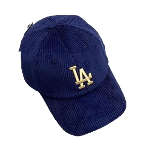 Mũ MLB Cordoroy Basic Ball Cap Màu Xanh Navy