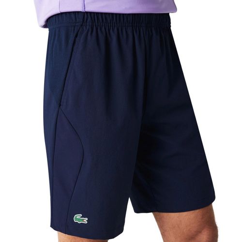 Quần Shorts Nam Lacoste Sport Regular Fit Seamless Tennis GH9420 00 423 Màu Xanh Navy Size 3-4