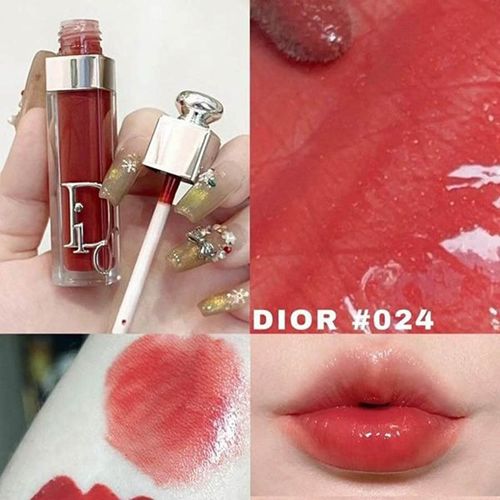 Son Dior Addict Lip Maximizer 024 Intense Brick Màu Đỏ Đất-3