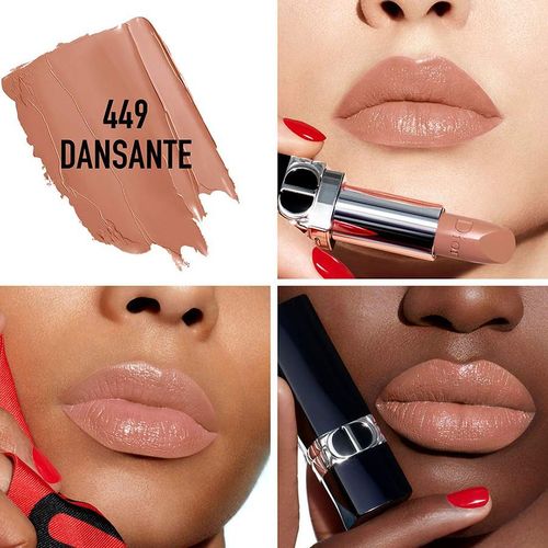 Son Dior Rouge Dior Lipstick Satin 449 Dansante Màu Hồng Beige-1
