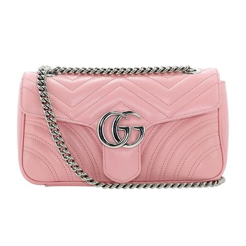 Túi Đeo Chéo Gucci GG Marmont Small Shoulder Bag 443497DTDIY Màu Hồng