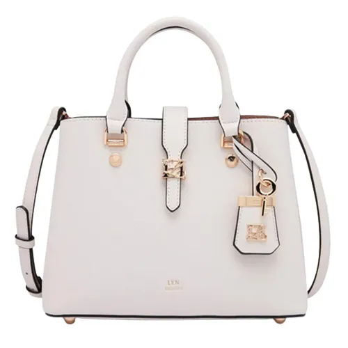 Túi Đeo Chéo Lyn College Top Handle S Handbags LL23CBF029 Màu Trắng