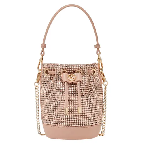 Túi Đeo Chéo Lyn Regina Crystal Bucket Bags LL23CBF028 Màu Hồng