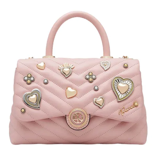 Túi Đeo Chéo Lyn Rose L'amour M Handbags LL23CBF144 Màu Hồng - Túi xách - Vua Hàng Hiệu