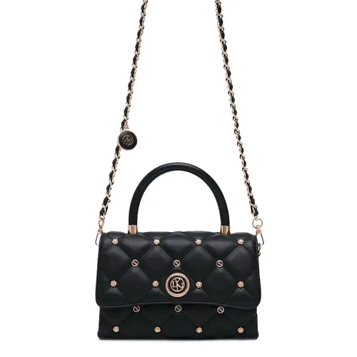 Túi Đeo Chéo Lyn Roseroma Stud Handbags LL23CBF173 Màu Đen