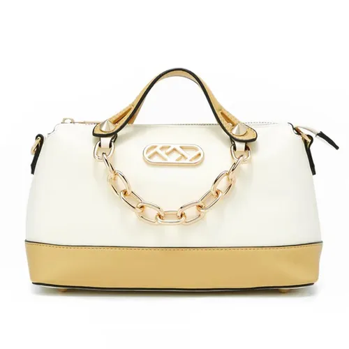 Túi Đeo Chéo Lyn Tabi M Handbags LL23CBF009 Màu Vàng Trắng
