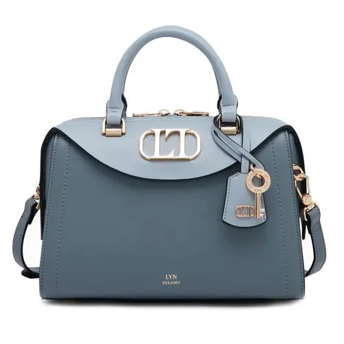 Túi xách - Túi Đeo Chéo Lyn Teramo Top Handle Handbags LL22FBF159 Màu Xanh Blue - Vua Hàng Hiệu