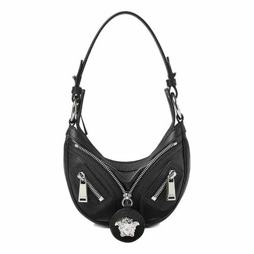 Túi Đeo Chéo Versace Repeat Medusa Mini Top-Handle Bag Màu Đen