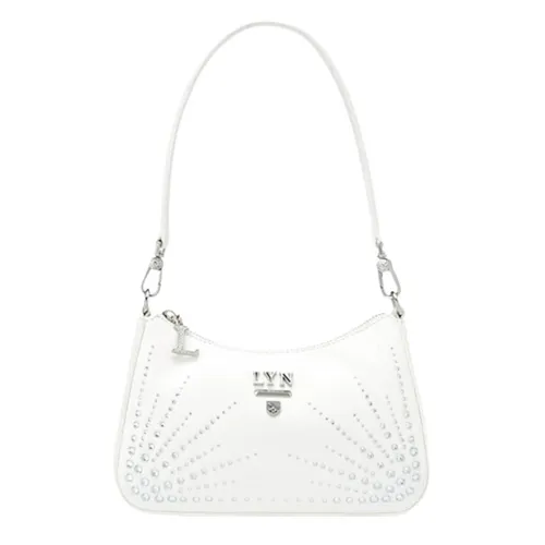 Túi Đeo Vai Lyn Tricia Crystal Shoulder Bags LL22WBF273 Màu Trắng - Túi xách - Vua Hàng Hiệu