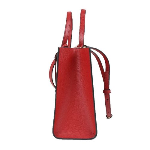 Túi Tote Marc Jacobs Mini Grind Tote Bag In Savvy Red M0015685 Màu Đỏ-2
