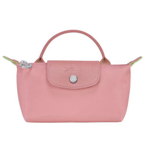 Túi Xách Longchamp Le Pliage Recycled Fabric Pouch With Handle Pink 34175919P72 Màu Hồng-3