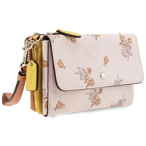 Ví Cầm Tay Nữ Coach Ladies Pink Floral Wallet Màu Hồng - Túi xách - Vua Hàng Hiệu