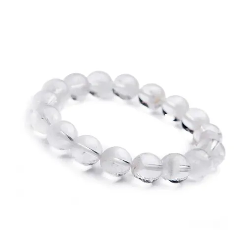 Vòng Đeo Tay LiLi Jewelry Thạch Anh Ưu Linh Trắng 7A LILI_572858 Màu Trắng Kích Thước Đá 8mm - Trang sức - Vua Hàng Hiệu
