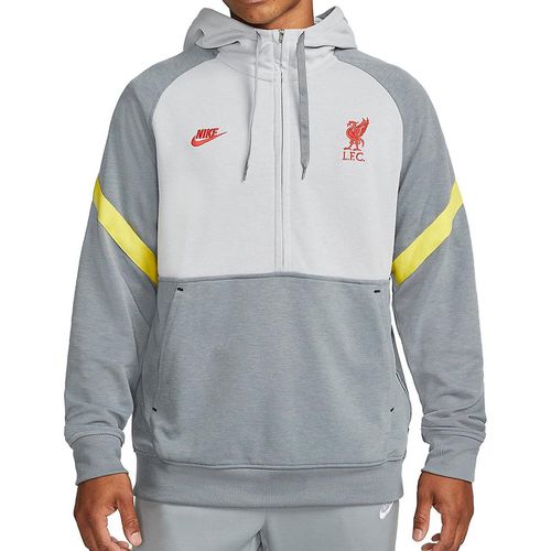 Áo Hoodie Nam Nike Men's Soccer Wear Liverpool Travel Fleece CL DB7824 016  Màu Ghi Xám Size XS