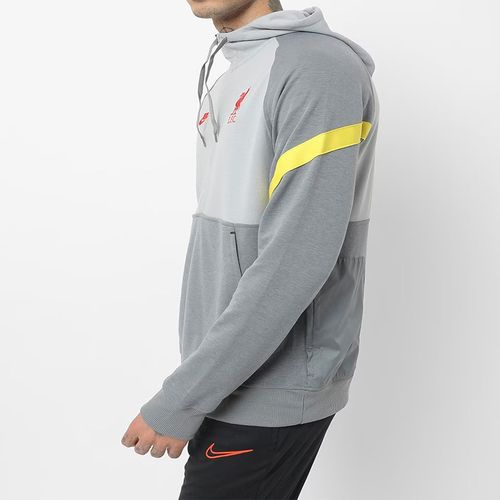Áo Hoodie Nam Nike Men's Soccer Wear Liverpool Travel Fleece CL DB7824 016  Màu Ghi Xám Size XS-4