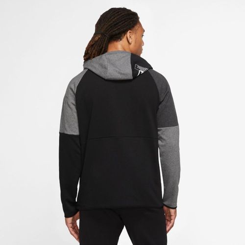 Áo Hoodie Nam Nike Sweat Jacket Dri-Fit Fleece 3 Mo Graphic Full Zip DQ4788-032 Màu Đen Xám Size XL-2
