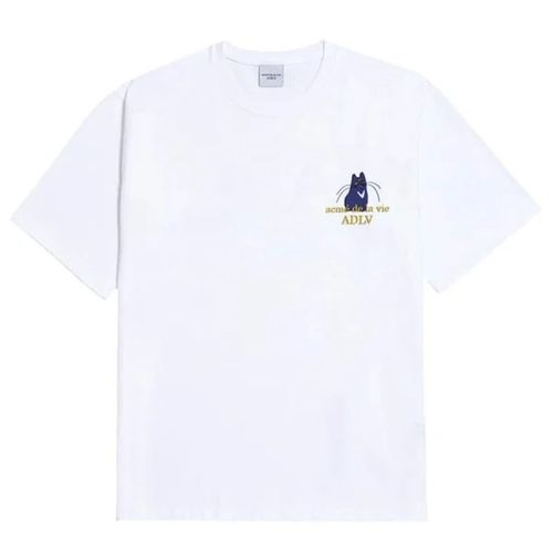Áo Phông Acmé De La Vie  ADLV Cat Tshirt Màu Trắng