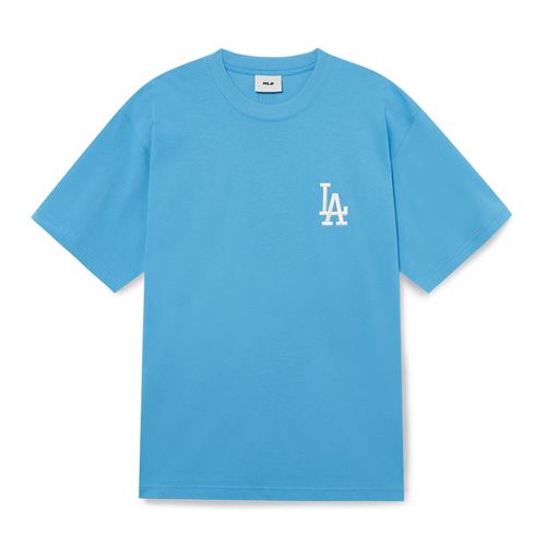 Áo Phông MLB Illusion Clipping LA Dodgers Tshirt 3ATSU2033-07ABD Màu Xanh Blue Size M