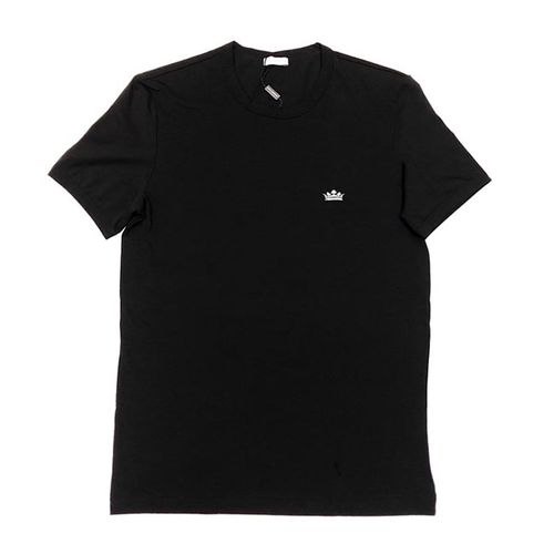 Áo Phông Nam Dolce & Gabbana D&G Black Cotton T-Shirt Size M