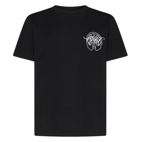 Áo Phông Nam Off-White Black With Logo Hand Arrow Printed Tshirt OMAA038S23JER0031001 Màu Đen