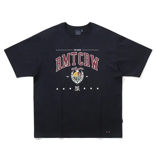Áo Phông Romantic Crown Emblem Tee Tshirt Màu Xanh Navy