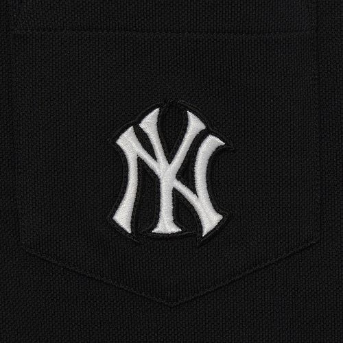 Áo Polo MLB New York Yankees 3LPQB0133-50BKS Màu Đen-7