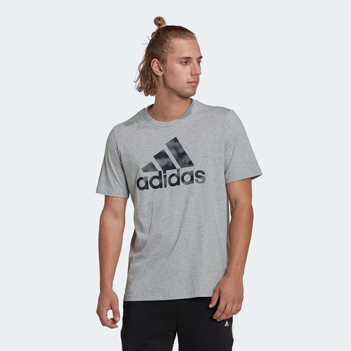 Áo Thun Nam Adidas Essentials Camo Print Tee Tshirt HL6931 Màu Xám Size S-3